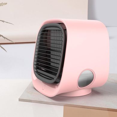 Переносной мини кондиционер Air Cooler · Охладитель с подсветкой · Портативный мобильный вентилятор · Очиститель - увлажнитель воздуха USB