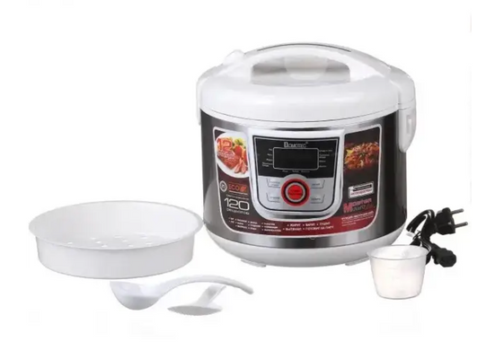 Мультиварка DOMOTEC MS-7727 White ∙ Мультиварка DOMOTEC MS-7727 для дома и кулинарии