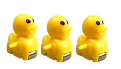 Набор уточек Small Duck для Утиной гоночной трассы, 3 шт. в комплекте