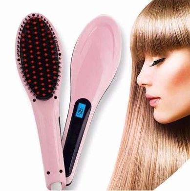 Електрична щітка - випрямляч волосся FAST HAIR STRAIGHTENER HQT-906 з функцією іонізації