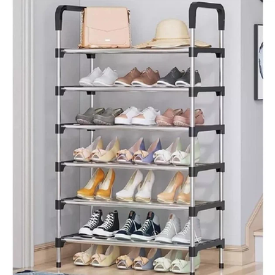 Полка для обуви KAR197 New Shoe Rack &bull; Напольный стеллаж для обуви KAR197 New Shoe Rack на 6 ярусов 56 &times; 28 &times; 113 см для прихожей