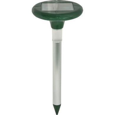 Відлякувач кротів і гризунів на сонячній батареї Solar Rodent Repeller (2 шт в комплекті) ∙ Ультразвуковий відлякувач для саду та городу від кротів мишей і польових шкідників