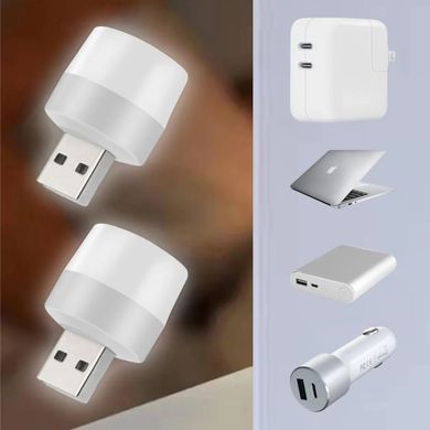 Лампа від USB LED LAMP 1W Light 6000K для дому &bull; Портативна світлодіодна USB LED лампа-ліхтарик нічник 1W