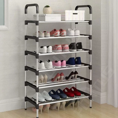 Полка для обуви KAR197 New Shoe Rack &bull; Напольный стеллаж для обуви KAR197 New Shoe Rack на 6 ярусов 56 &times; 28 &times; 113 см для прихожей