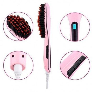 Електрична щітка - випрямляч волосся FAST HAIR STRAIGHTENER HQT-906 з функцією іонізації