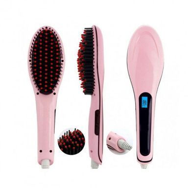 Електрична щітка - випрямляч волосся FAST HAIR STRAIGHTENER HQT-906 з функцією іонізації