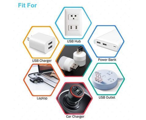 Лампа від USB LED LAMP 1W Light 6000K для дому &bull; Портативна світлодіодна USB LED лампа-ліхтарик нічник 1W