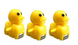 Набор уточек Small Duck для Утиной гоночной трассы, 3 шт. в комплекте