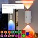 Настенная LED-лампа NS-01 &bull; Светодиодный светильник NS-01 RGB с датчиком движения и пультом управления