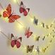 Гирлянда Бабочки KAR292 3 м 30 LED &bull; Декоративная LED гирлянда KAR292 с 15 разноцветными бабочками и теплым светом для интерьера и праздников