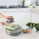 Овощерезка Vegetable Cutter 10 в 1 с корзиной-друшлагом &middot; Слайсер ручной для нарезки овощей и фруктов