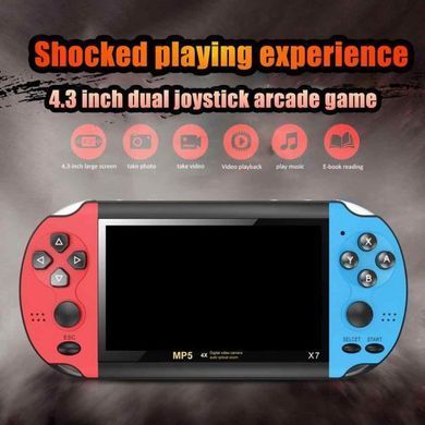 Игровая приставка Портативная консоль с установленными играми 8gb 1000 игр PSP X12 Plus