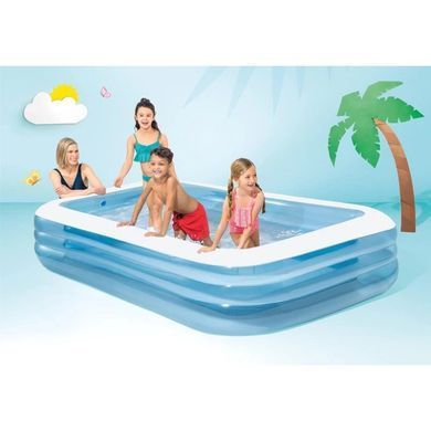 Надувной бассейн INTEX 58484 305&times;183&times;56 см &bull; Просторный летний бассейн для всей семьи