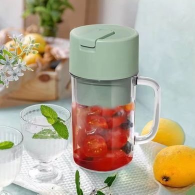 Портативная кружка &ndash; блендер Juicing cup LL-898 &middot; Мини соковыжималка на аккумуляторе для коктейлей и смузи &middot; USB зарядка