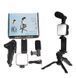 Комплект для влогінгу VIDEO-MAKING KIT AY49 для смартфона з перехідником Type-C &bull; Набір блогера для телефону 4в1 AY-49