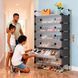 Обувница для прихожей Скрытая Обувь Shoe Rack LY-1038 с 7 полками ∙ Скрытая обувница LY-1038