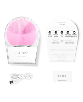 Электрическая щетка | массажер для очистки кожи лица Foreo LUNA Mini 2, Светло - розовый PR4