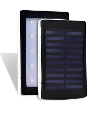 Портативное зарядное устройство с фонариком Solar Power Bank 50000 mAh ∙ Зарядное устройство Power Bank Solar 50000 mAh с LED фонарём