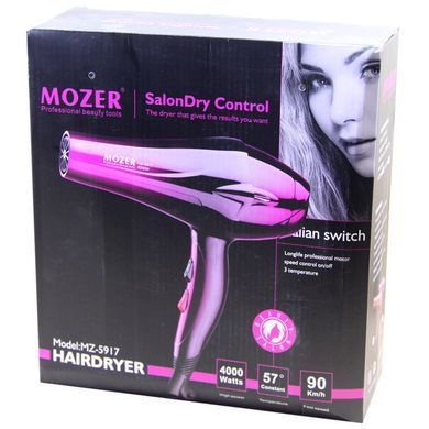 Профессиональный Фен MOZER MZ-5917 D1031 CG23 PR3