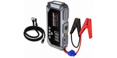 Пускозарядное устройство K3 12000 мАч &bull; Автомобильный Jump Starter 12V с компрессором 150 PSI, пиковым током 600A, Power Bank и LED-фонарем