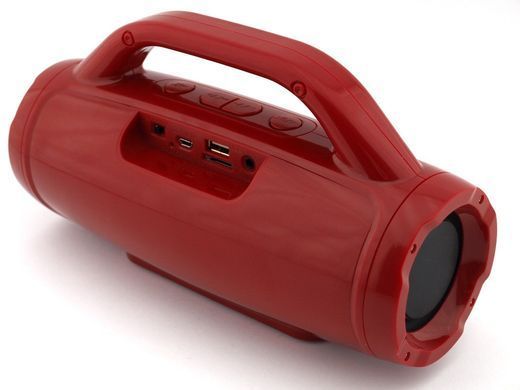 Golon RX-1829BT BoomBox 12W, портативная колонка с Bluetooth FM и MP3, красная PR4