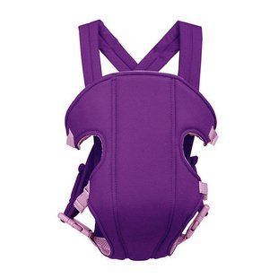 Слинг-рюкзак для переноски ребенка Baby Carriers Фиолетовый PR4
