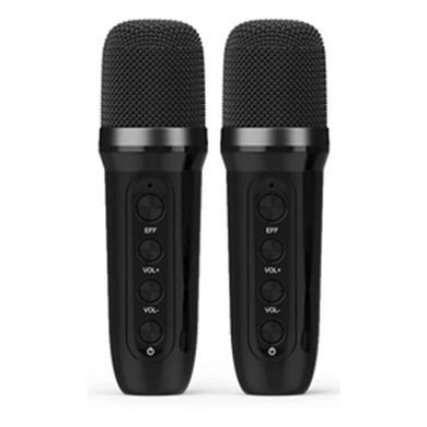 Лампа-ночник YS-110 с RGB-подсветкой и караоке, с двумя микрофонами ∙ Многофункциональная лампа-колонка YS-110