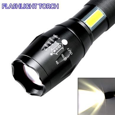 Фонарик ручной BAILONG BL-29-T6 USB MICRO CHARGE ∙ Тактический водонепроницаемый фонарь BAILONG BL-29-T6