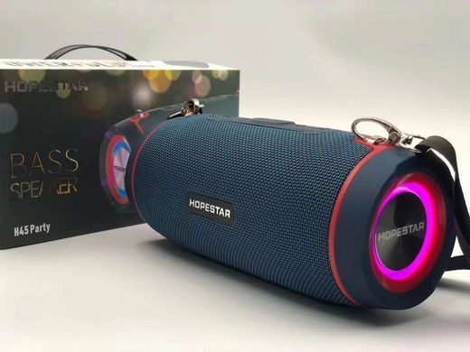 Портативная Bluetooth колонка с динамичной подсветкой Hopestar H45 Party водонепроницаемая