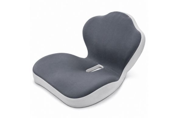 Ергономічна подушка PILLOW-09 для спини &bull; Подушка Метелик з високою спинкою та сидінням для підтримки попереку вдома, в офісі та автомобілі