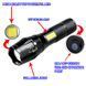 Фонарик ручной BAILONG BL-29-T6 USB MICRO CHARGE ∙ Тактический водонепроницаемый фонарь BAILONG BL-29-T6