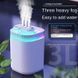 Увлажнитель воздуха Humidifier 3 л &bull; Современный увлажнитель с тремя соплами и регулировкой объёма тумана