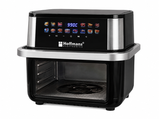 Аэрофритюрница Hoffmans HM-792 15 л &bull; Мультипечь-аэрогриль Hoffmans 2400 Вт с двумя ТЭНами и сенсорным управлением
