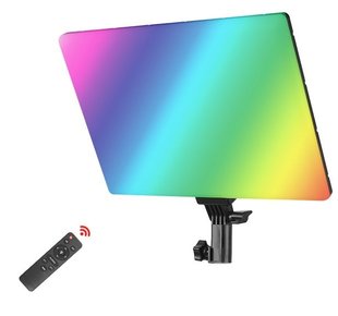 Видеосвет RGB LED-панель PM-26 Студийный свет для фото, видео · Светодиодная LED лампа для съемок  