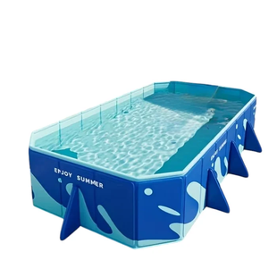 Портативный складной бассейн Pool 318&times;183&times;50 см KAR107 &bull; Просторный и удобный бассейн для открытого использования