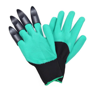 Садові рукавички з кігтями Garden Gloves LY-557 ∙ Універсальний інструмент LY-557 для городу