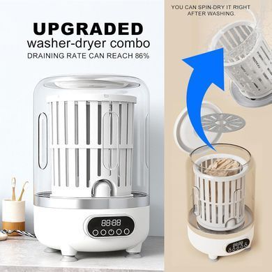 Стиральная мини-машинка 3 в 1 Laundry Cup для дома ∙ Компактная портативная стиралка Laundry Cup
