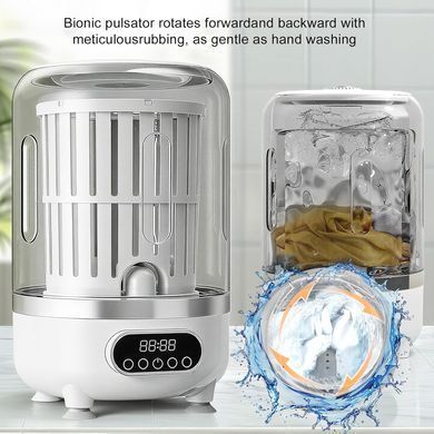 Стиральная мини-машинка 3 в 1 Laundry Cup для дома ∙ Компактная портативная стиралка Laundry Cup