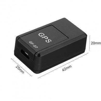 GPS-трекер с микрофоном и датчиком звука GF-07 &bull; Мини-локатор с GSM/GPRS и поддержкой карты памяти