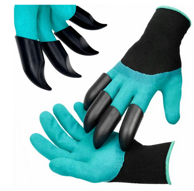 Садові рукавички з кігтями Garden Gloves LY-557 ∙ Універсальний інструмент LY-557 для городу