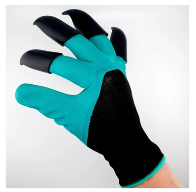 Садові рукавички з кігтями Garden Gloves LY-557 ∙ Універсальний інструмент LY-557 для городу