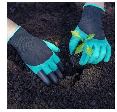 Садові рукавички з кігтями Garden Gloves LY-557 ∙ Універсальний інструмент LY-557 для городу
