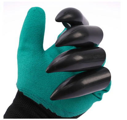 Садові рукавички з кігтями Garden Gloves LY-557 ∙ Універсальний інструмент LY-557 для городу
