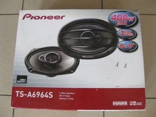 Автоколонки Pioneer TS 6964, колонки в автомобиль, автоакустика PR4
