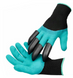 Садові рукавички з кігтями Garden Gloves LY-557 ∙ Універсальний інструмент LY-557 для городу