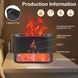 Многофункциональная лампа-аромадиффузор Docsal Flame с LED-подсветкой ∙ Лампа-увлажнитель воздуха Docsal Flame 3в1