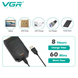 Триммер для волос VGR V-375 &bull; Аккумуляторная машинка для стрижки Hair Clippers V-375, шейвер для бороды, усов и окантовки