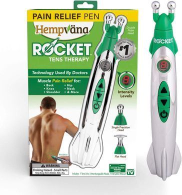 Портативный электронный массажер Elite Massage Rocket ∙ Ручной импульсный массажер Elite Massage Rocket для снятия боли