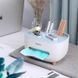 Настольный органайзер Ecoco Tissue с диспенсером для салфеток и отсеками для удобного хранения аксессуаров