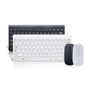 Комплект Ультратонкая беспроводная клавиатура + оптическая мышь для SmartTV /ПК